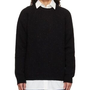 CARHARTT WORK IN PROGRESS Black Anglistic Sweater